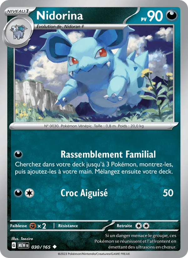 Nidorina · 151 030/165