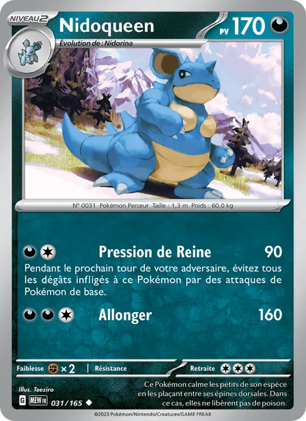 Nidoqueen · 151 031/165