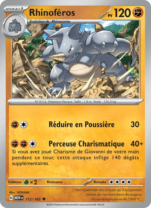 Rhinoféros · 151 112/165