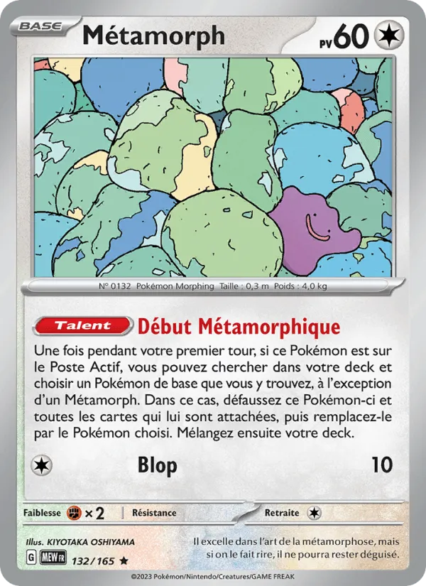 Métamorph · 151 132/165
