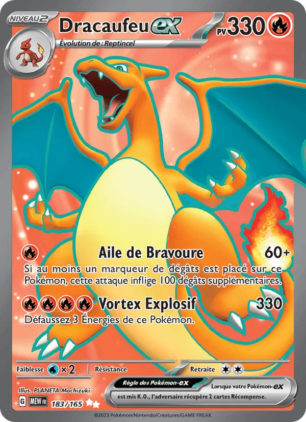 Dracaufeu-ex · 151 183/165