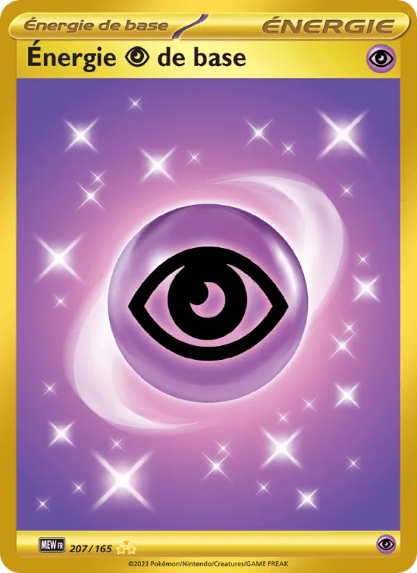 Énergie Psychic de base · 151 207/165