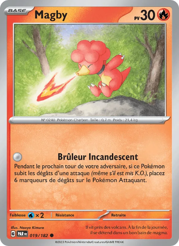 Magby · Faille Paradoxe 019/182