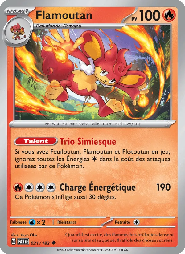Flamoutan · Faille Paradoxe 021/182