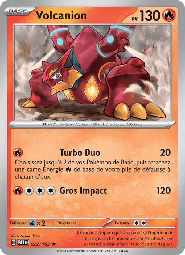 Volcanion · Faille Paradoxe 022/182