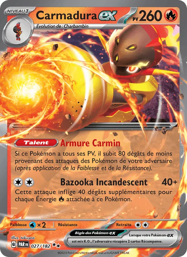 Carmadura-ex · Faille Paradoxe 027/182