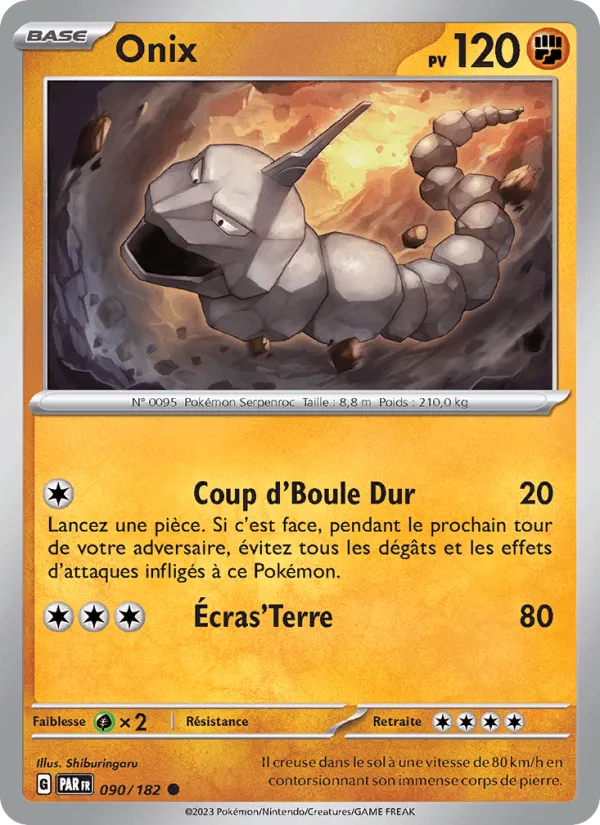 Onix · Faille Paradoxe 090/182