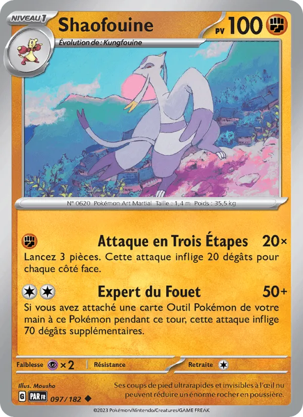 Shaofouine · Faille Paradoxe 097/182