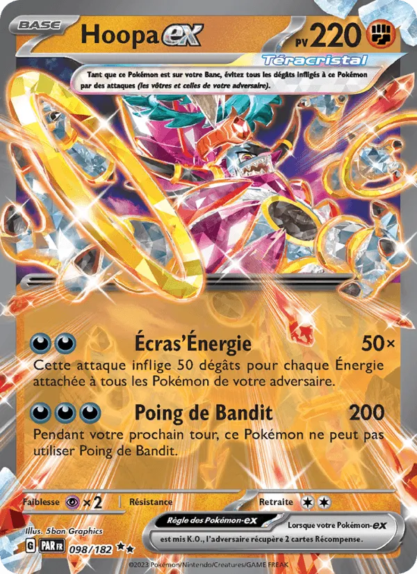 Hoopa-ex · Faille Paradoxe 098/182