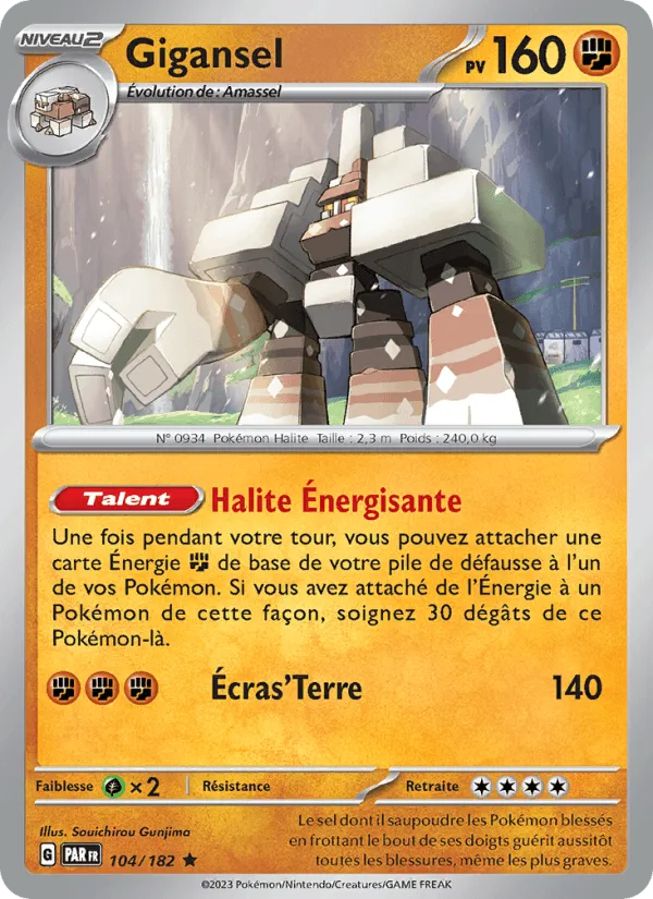 Gigansel · Faille Paradoxe 104/182