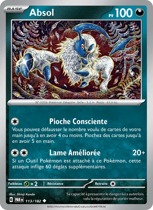 Absol · Faille Paradoxe 113/182