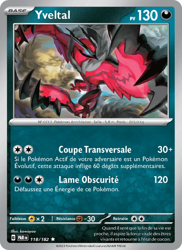 Yveltal · Faille Paradoxe 118/182