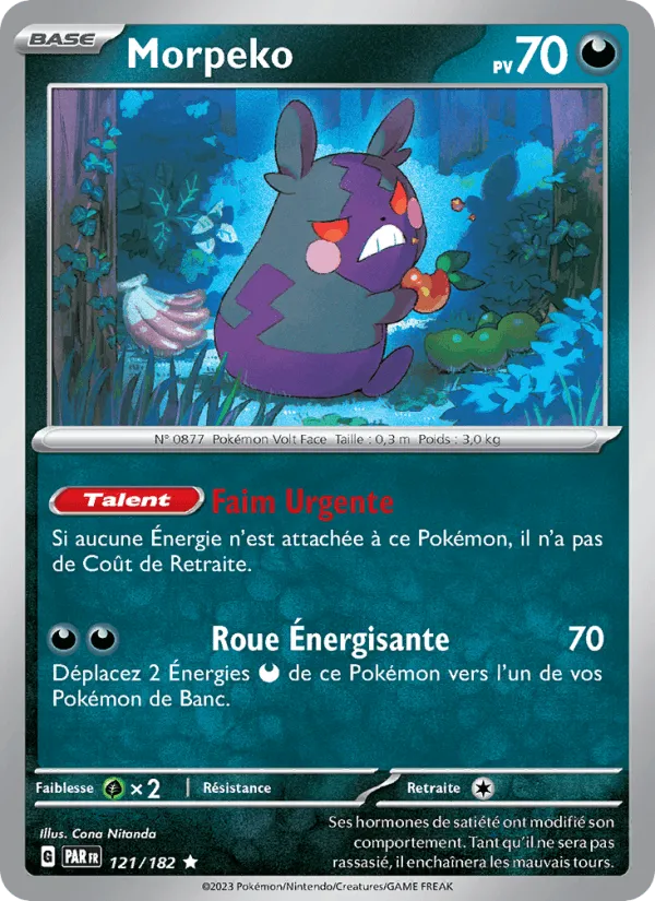 Morpeko · Faille Paradoxe 121/182