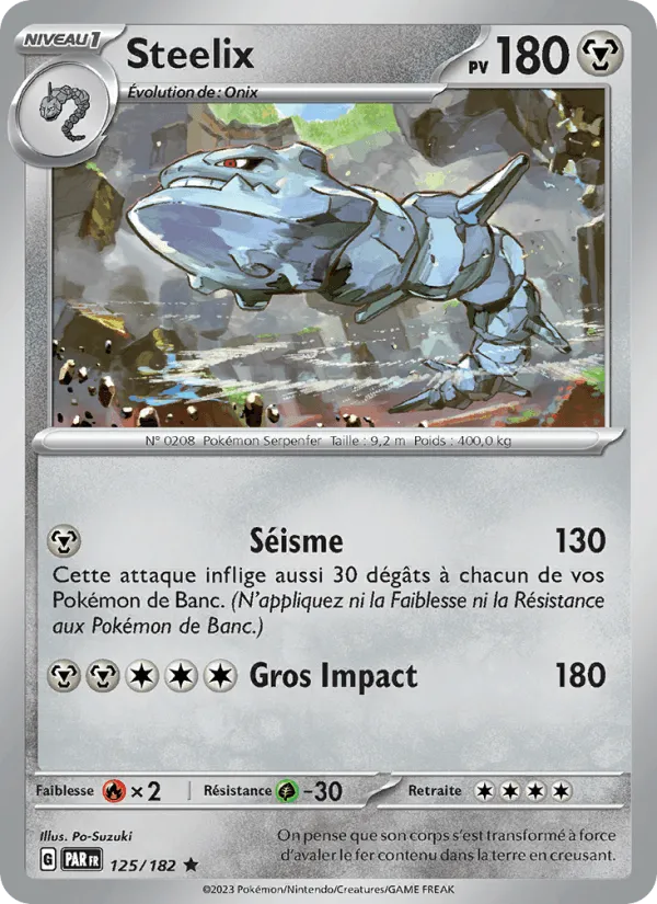 Steelix · Faille Paradoxe 125/182