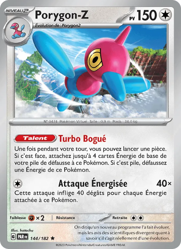 Porygon-Z · Faille Paradoxe 144/182