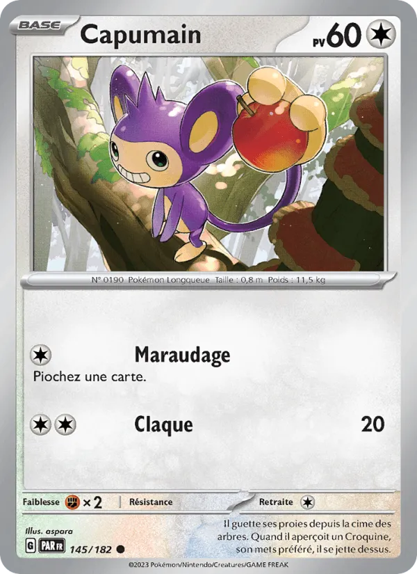Capumain · Faille Paradoxe 145/182