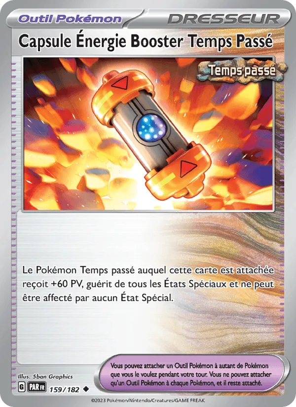 Capsule Énergie Booster Temps Passé · Faille Paradoxe 159/182
