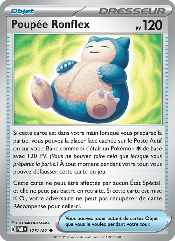 Poupée Ronflex · Faille Paradoxe 175/182