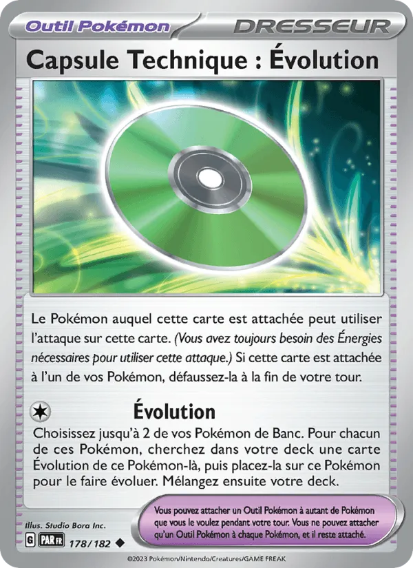 Capsule Technique : Évolution · Faille Paradoxe 178/182