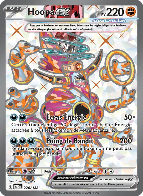 Hoopa-ex · Faille Paradoxe 226/182