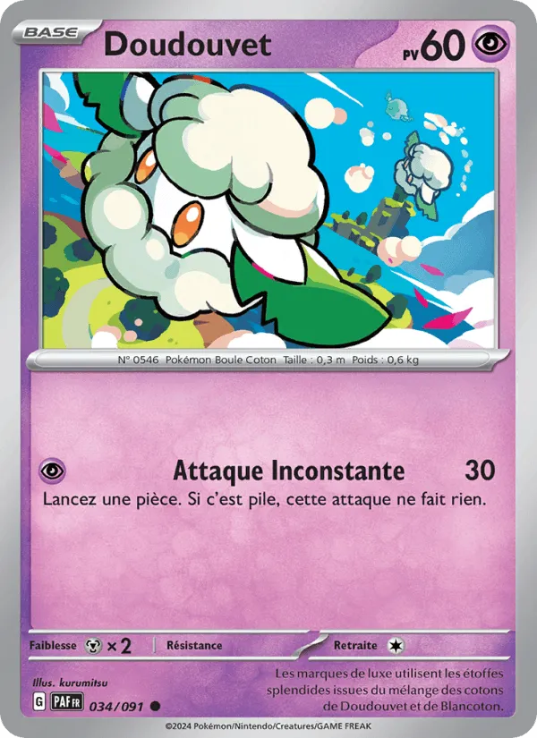 Doudouvet · Destinées de Paldea 034/91