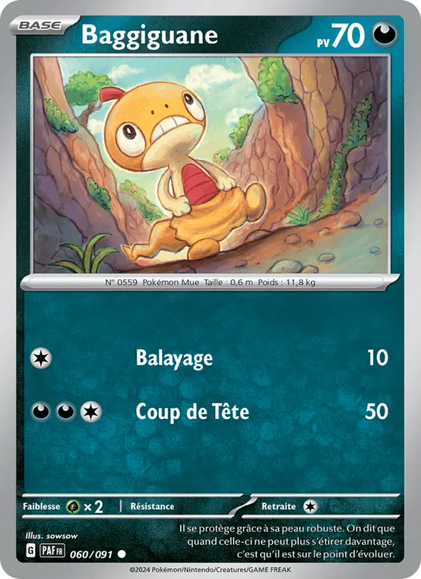 Baggiguane · Destinées de Paldea 060/91