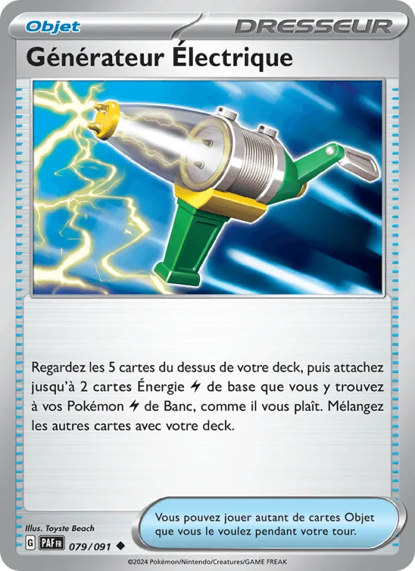 Générateur Électrique · Destinées de Paldea 079/91