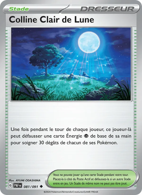 Colline Clair de Lune · Destinées de Paldea 081/91