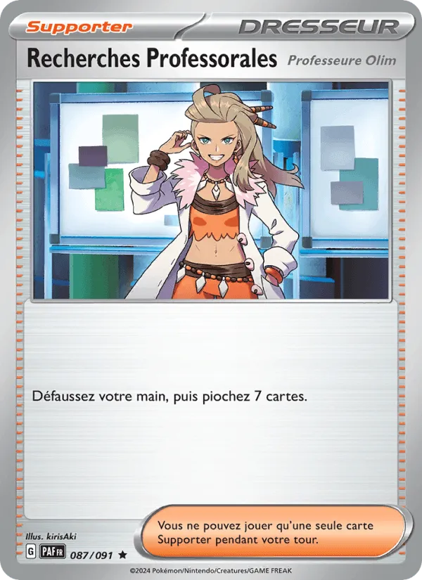 Recherches Professorales · Destinées de Paldea 087/91
