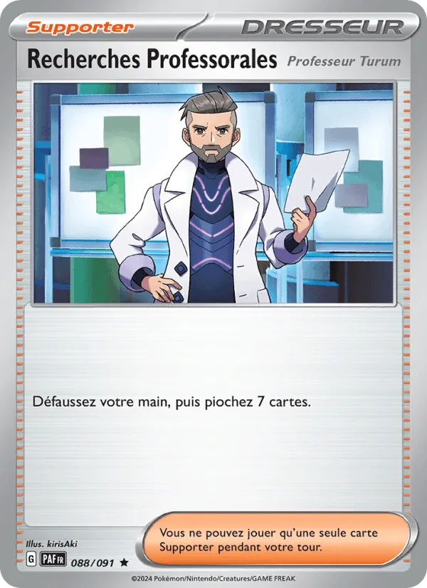 Recherches Professorales · Destinées de Paldea 088/91