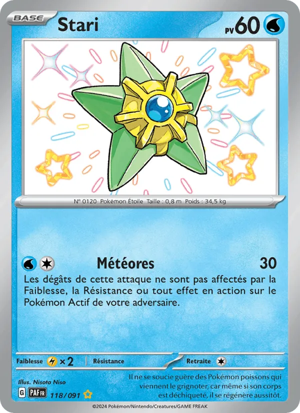 Stari · Destinées de Paldea 118/91