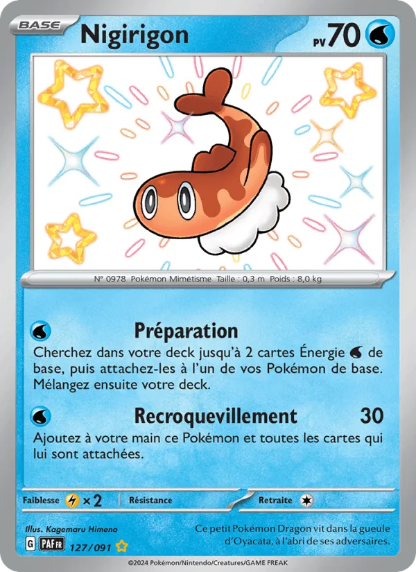 Nigirigon · Destinées de Paldea 127/91