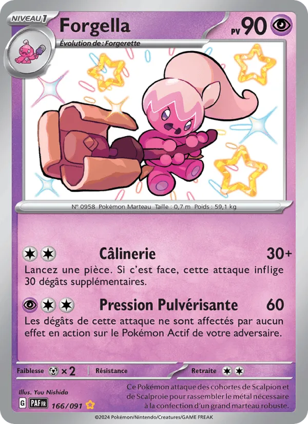 Forgella · Destinées de Paldea 166/91