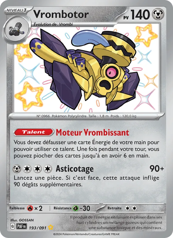 Vrombotor · Destinées de Paldea 193/91