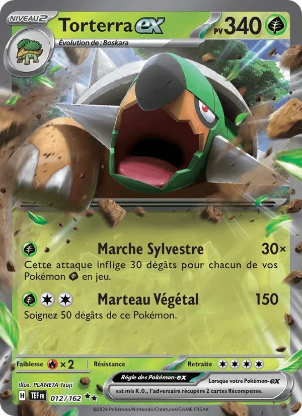 Torterra-ex · Forces Temporelles 012/162