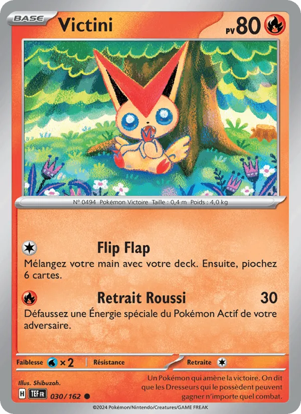 Victini · Forces Temporelles 030/162