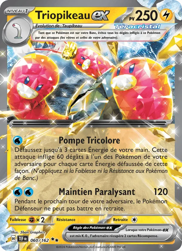 Triopikeau-ex · Forces Temporelles 060/162