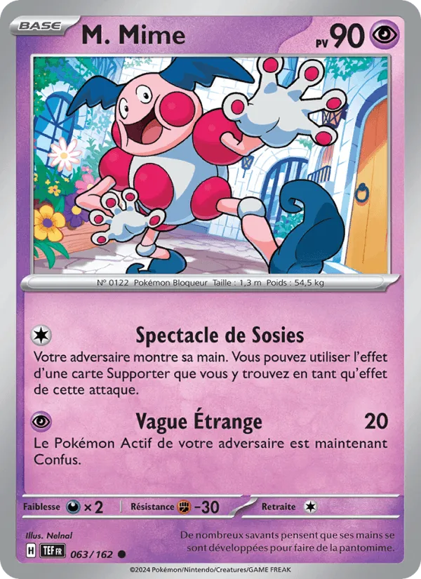 M. Mime · Forces Temporelles 063/162