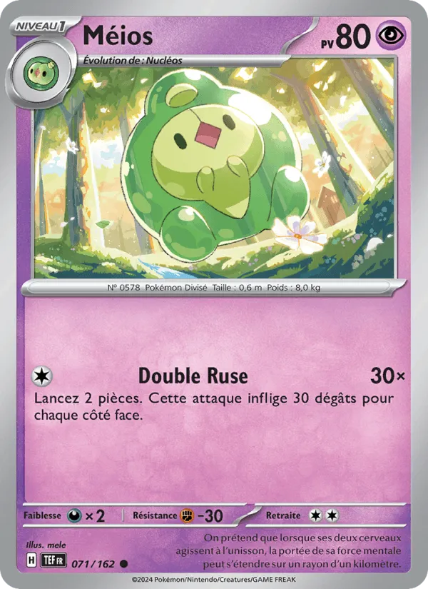Méios · Forces Temporelles 071/162