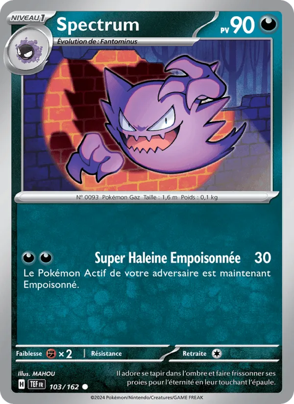 Spectrum · Forces Temporelles 103/162