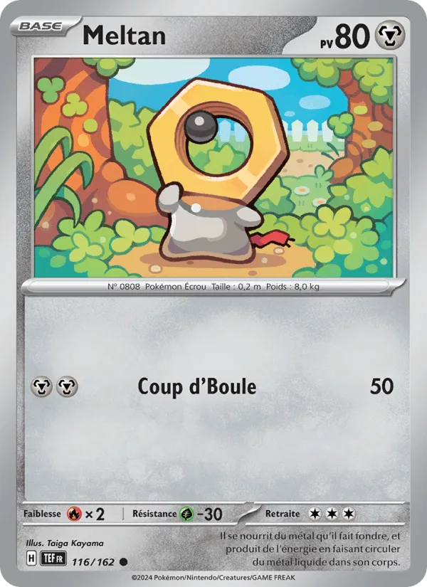 Meltan · Forces Temporelles 116/162