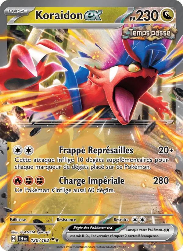 Koraidon-ex · Forces Temporelles 120/162