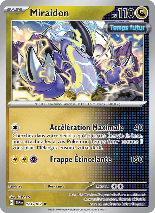Miraidon · Forces Temporelles 121/162
