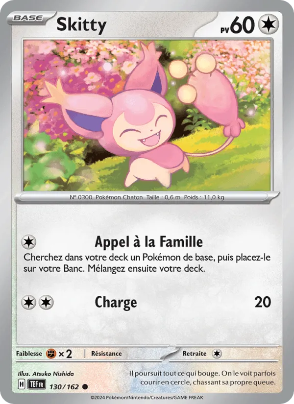 Skitty · Forces Temporelles 130/162