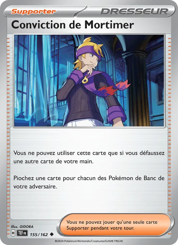 Conviction de Mortimer · Forces Temporelles 155/162