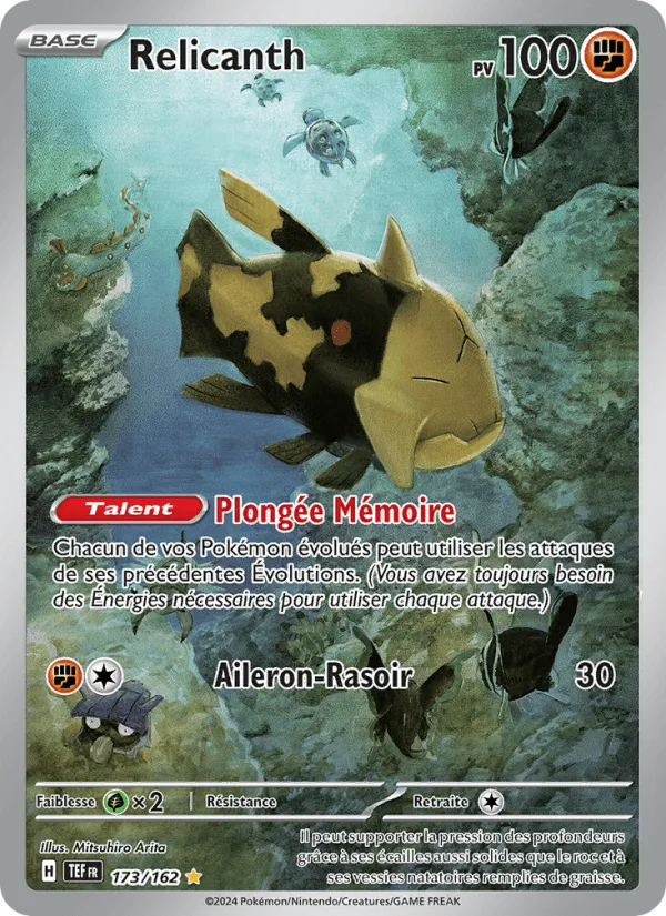 Relicanth · Forces Temporelles 173/162
