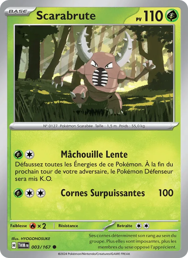 Scarabrute · Mascarade Crépusculaire 003/167