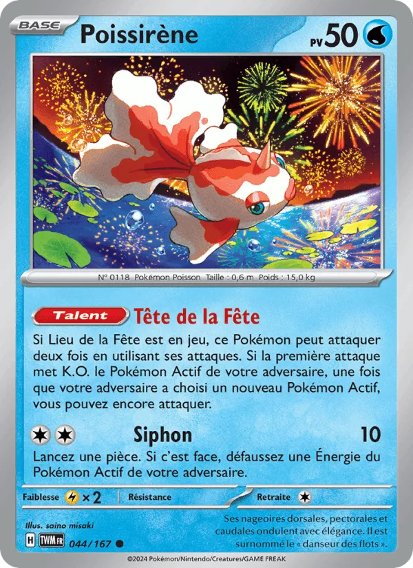 Poissirène · Mascarade Crépusculaire 044/167