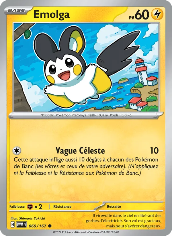 Emolga · Mascarade Crépusculaire 069/167