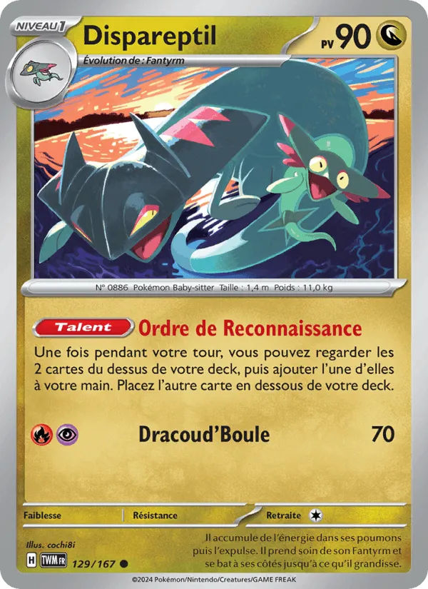 Dispareptil · Mascarade Crépusculaire 129/167